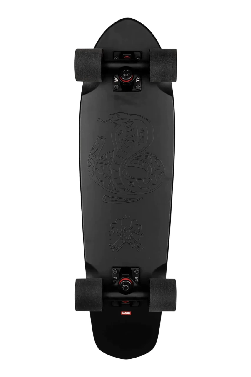 Globe Blazer Cruiser Skateboard Black The F Out - 26"
