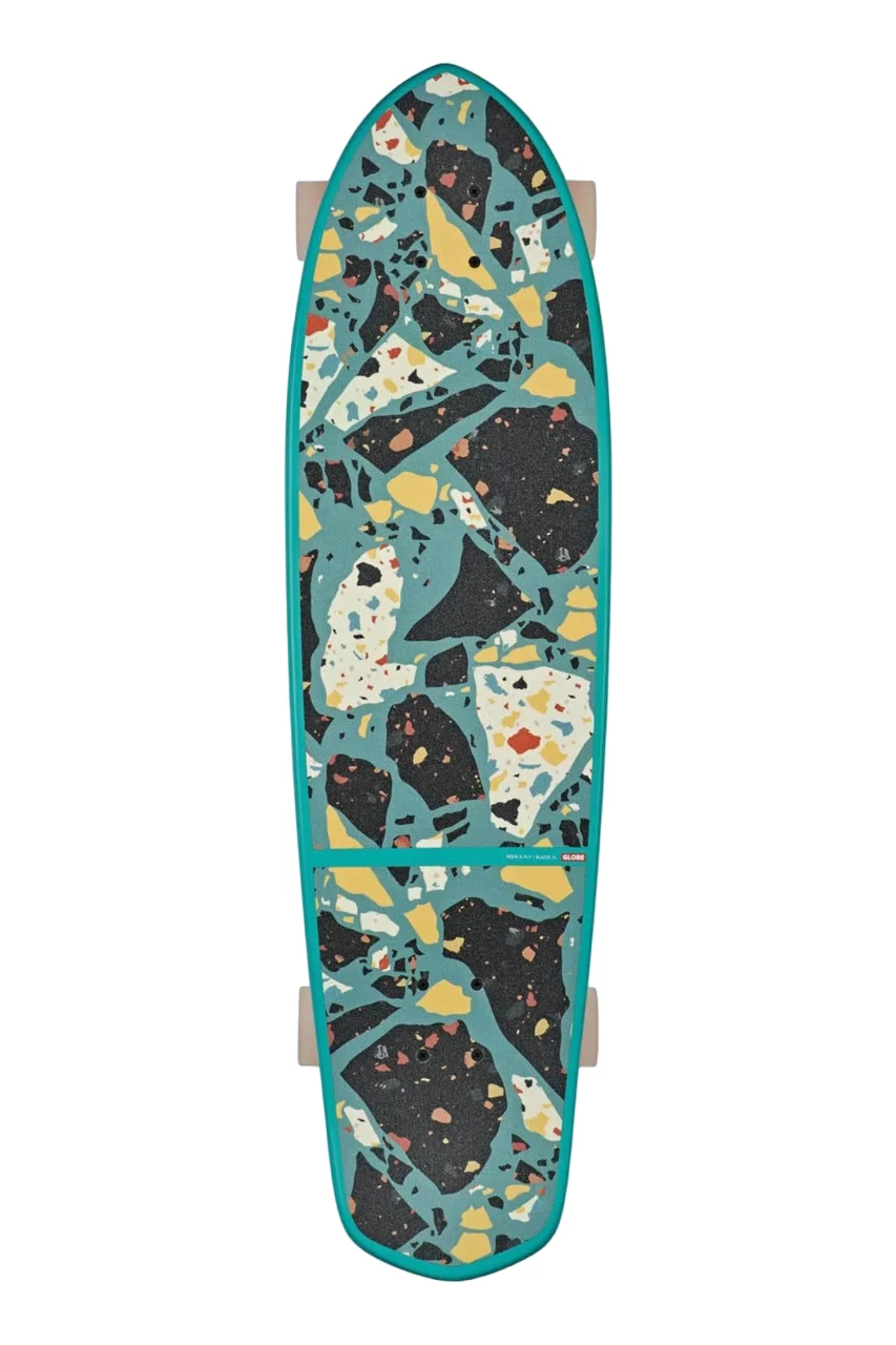 Globe Big Blazer XL Cruiser Skateboard Lagoon/Terrazzo - 36" - Image 2