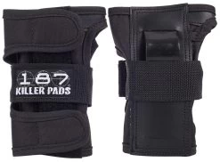187 Killer Pads Wrist Guards - Black