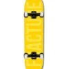 Fracture Fade Yellow Skateboard - 7.75"