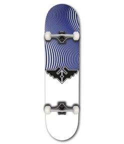 Fracture Wings V4 Blue Skateboard - 8.0"