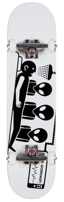 Alien-Workshop Alien Workshop Abduction White Skateboard - 7.75"