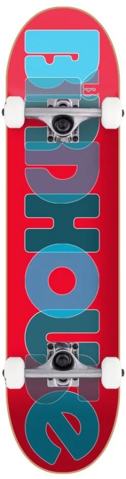 Birdhouse Stage 1 Opacity Logo 2 Red Complete Skateboard - 8.0"