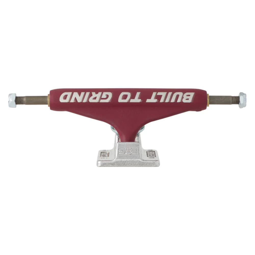Independent Stage 11 BTG Speed Burgundy/Silver Standard Trucks - 144mm