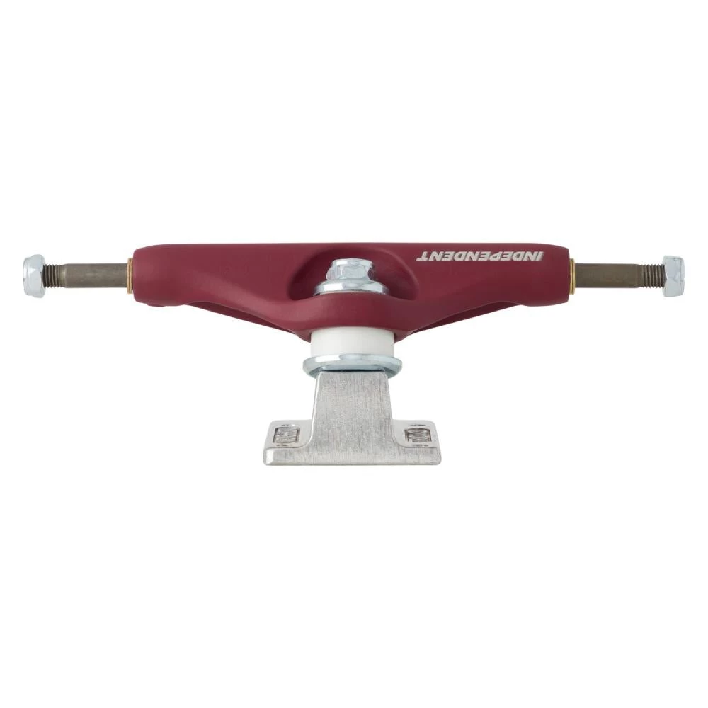 Independent Stage 11 BTG Speed Burgundy/Silver Standard Trucks - 144mm - Image 2