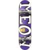 Meow Logo Purple Skateboard - 8.25"