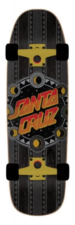 Santa Cruzer Phase Dot Street Skate Black - 32.26"