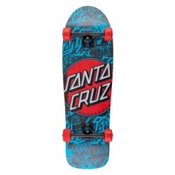 Santa Cruzer Contra Distress Shaped Cruiser Skateboard - 31.7"