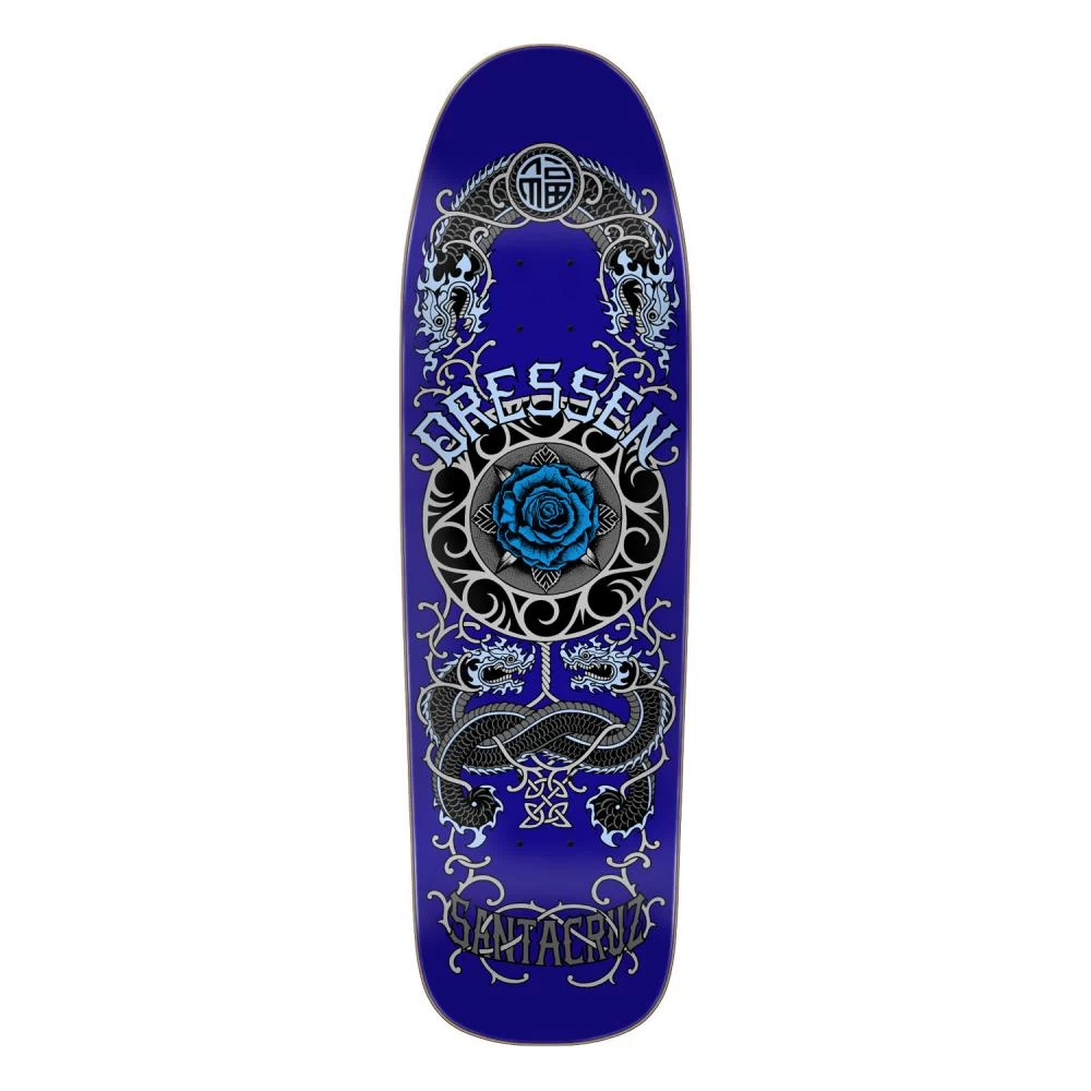 Santa Cruz Dressen Pro Rose Crew One Shaped Deck - 9.31"