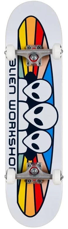 Alien-Workshop Alien Workshop Spectrum White Skateboard - 8.0"