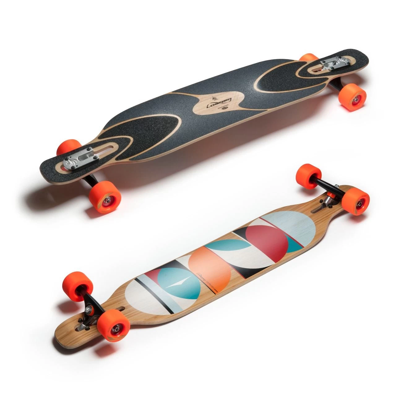 Loaded Sama 15 Flex 2 Longboard - Orange Durian
