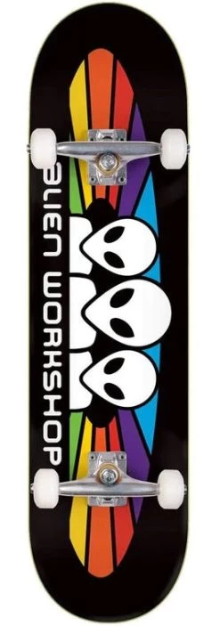 Alien-Workshop Alien Workshop Spectrum Black Skateboard - 8.25"