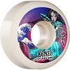 Bones Pro SPF Sky Brown Warrior P5 Sidecut White Skateboard Wheels - 56mm 84B
