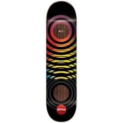 Almost Max Black Blur Impact Skateboard Deck - 8.0"