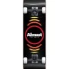 Almost Reflex Black Mini Skateboard - 7.0"