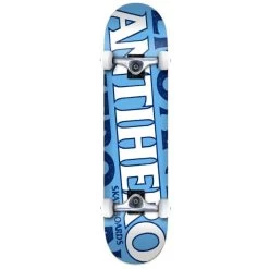 Anti Hero Black Hero Mini Skateboard - 7.3"