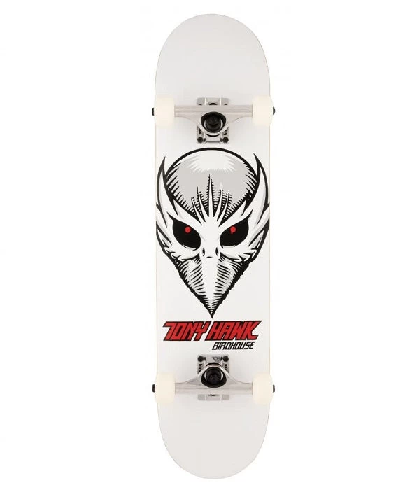 Birdhouse Stage 1 Birdman Head White Skateboard - 7.5"