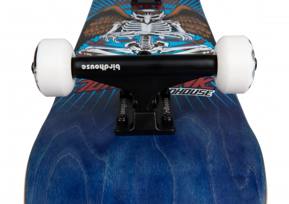 Birdhouse Stage 3 Hawk Birdman Blue Skateboard - 8.0" - Image 2