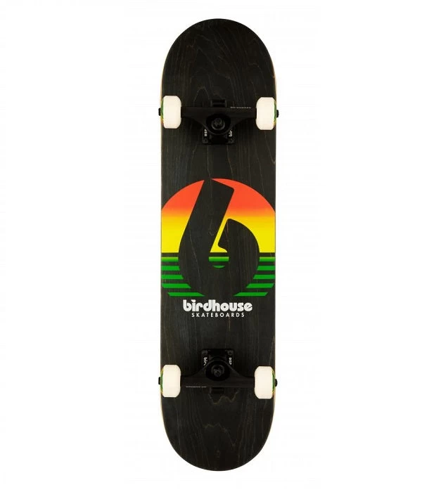 Birdhouse Stage 3 Sunset Rasta Skateboard - 7.75"