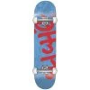 Cliche Handwritten Blue/Red Skateboard - 7.375"
