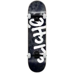 Cliche Handwritten Youth Black Skateboard - 7.0"