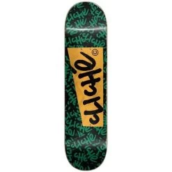 Cliche Paper Black Skateboard Deck - 8.0"