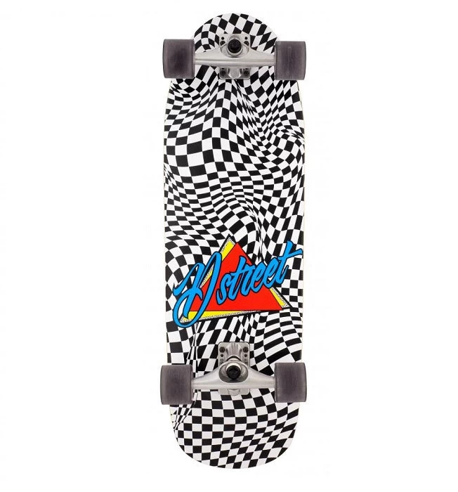 D Street Check Warp Surf Skate - 32"