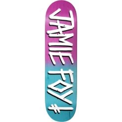 Deathwish Jamie Foy Gang Name Pink/Teal Deck - 8.125