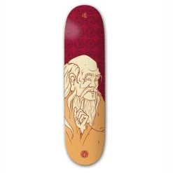 Drawing Boards Lao Tze Skateboard Deck - 8.1"