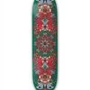 Drawing Boards Mandala Green Skateboard Deck - 8.1"