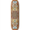 Drawing Boards Mandala Orange Skateboard Deck - 8.25"