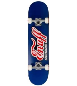 Enuff Classic Logo Blue Mini Skateboard - 7.25"