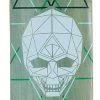 Enuff Geo Skull Green Skateboard - 8.0"