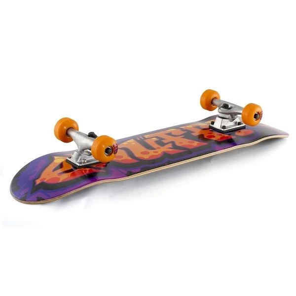 Enuff Graffiti 2 Mini Skateboard - Orange 7.25" - Image 2