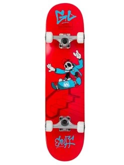 Enuff Skully Red Skateboard - 7.75"