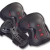 SFR Essentials Kids Triple Pad Set - Black