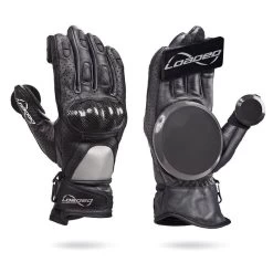 Loaded Leather Race Slide Gloves - S/M