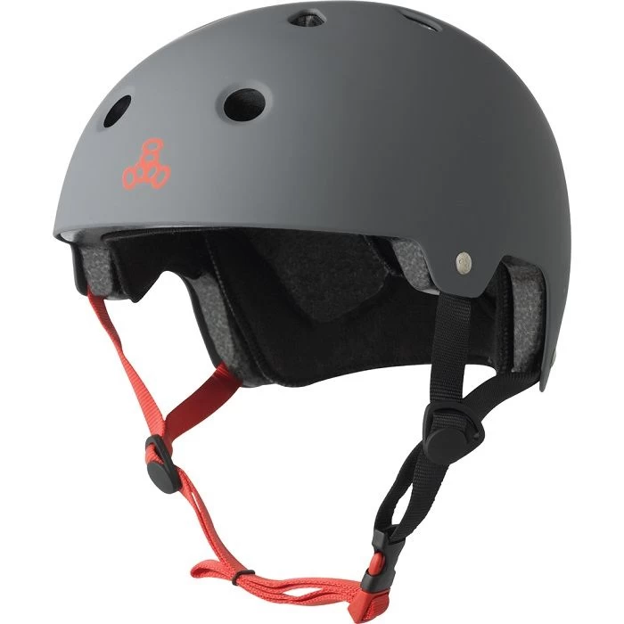 Triple 8 Brainsaver Helmet - Gun Grey