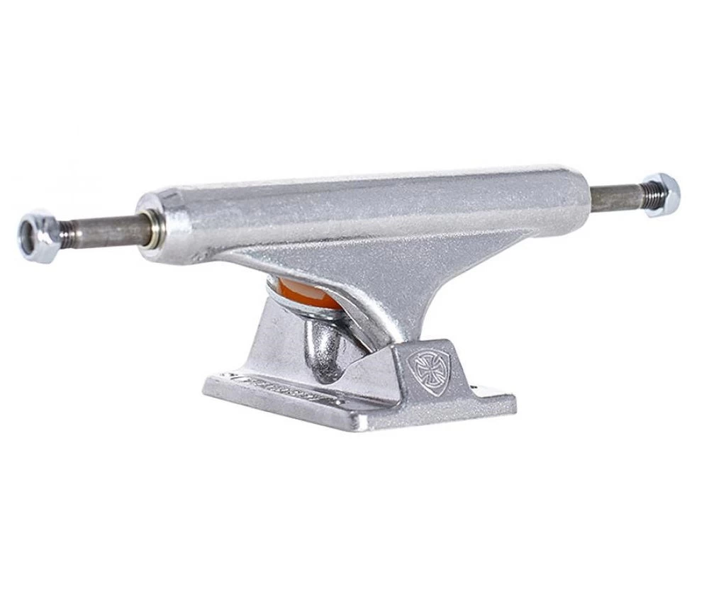 Independent Mid Silver Skateboard Trucks - 144mm