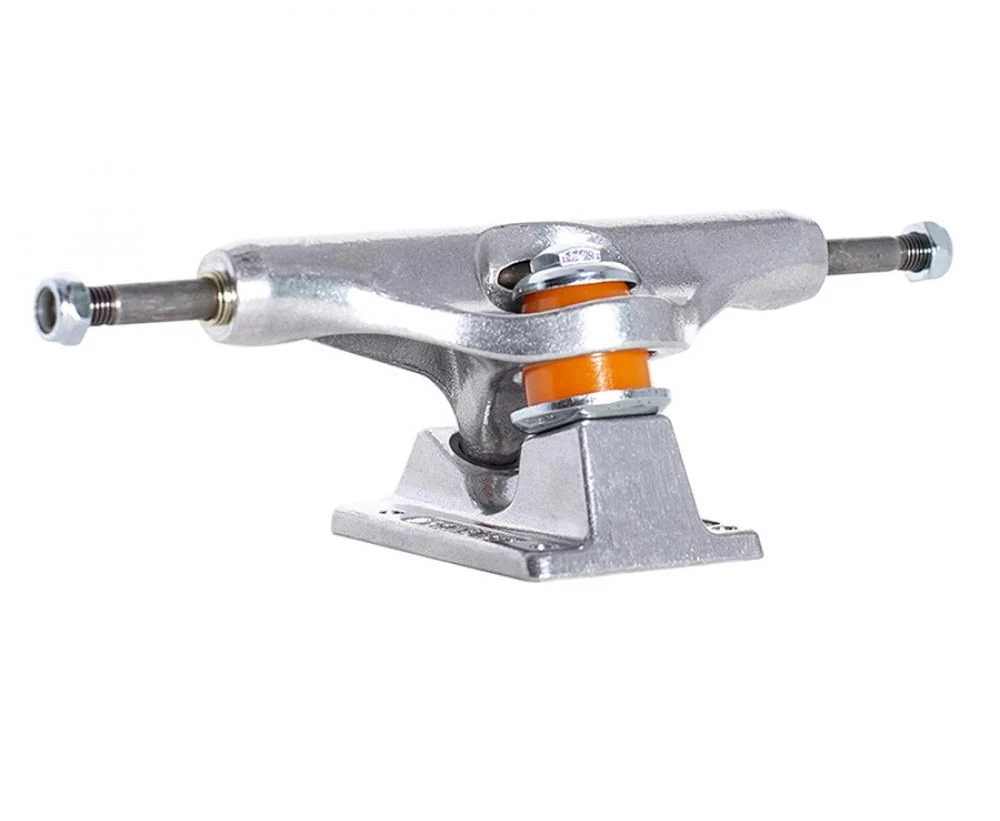 Independent Mid Silver Skateboard Trucks - 149mm - Image 2
