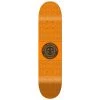 Karma Logo Seal Orange Skateboard Deck - 8.25"