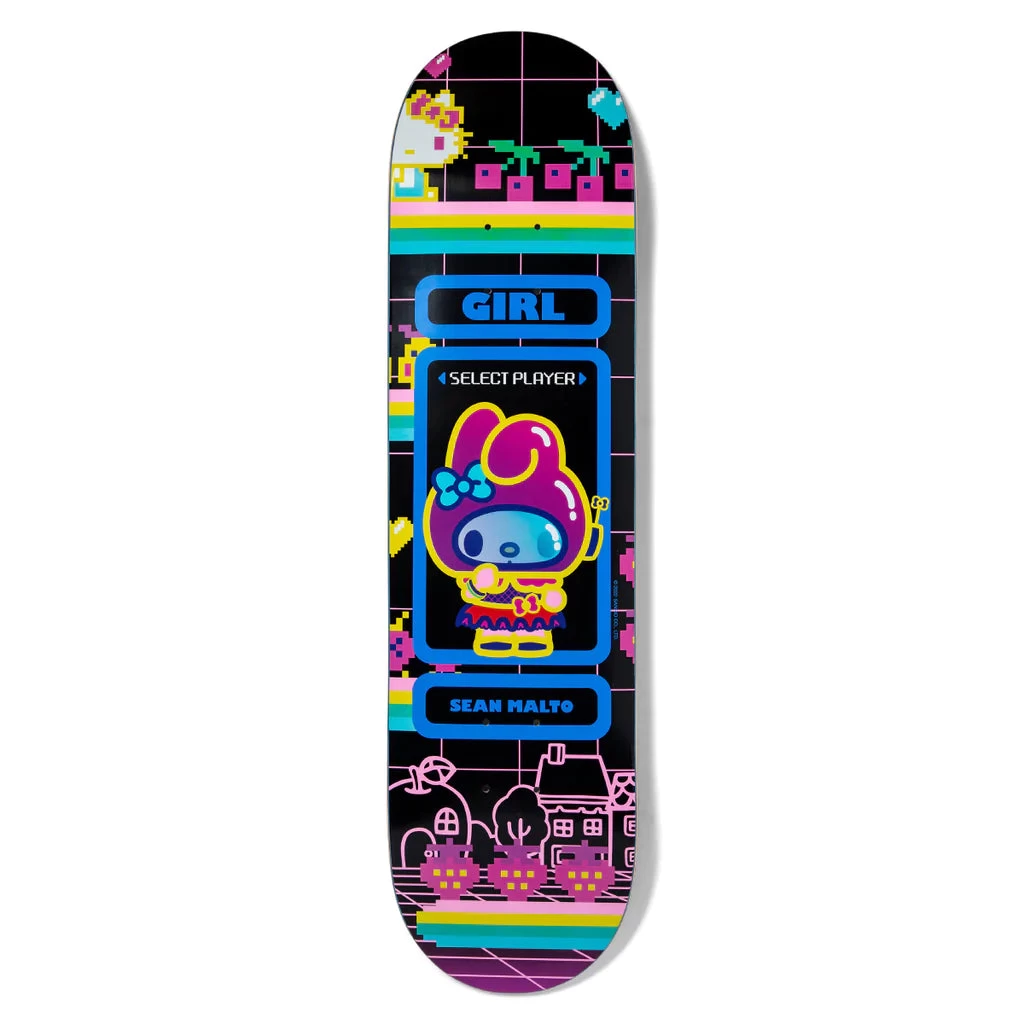 Girl Malto Sanrio Kawaii Arcade Deck - 8.25"