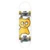 Meow Big Cat White Skateboard - 8.0"