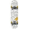 Meow Sticker Pile White Skateboard - 8.0"