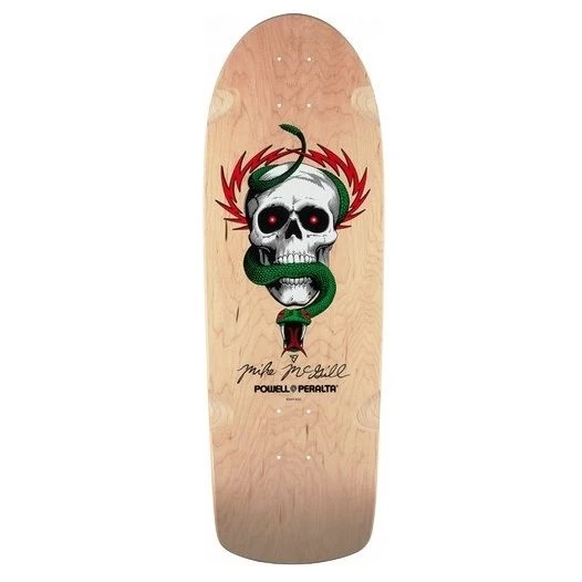 Powell Peralta McGill OG Skull And Snake Skateboard Deck - 10"