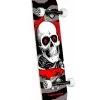 Powell Peralta Ripper One Off Silver/Red Skateboard - 7.0"