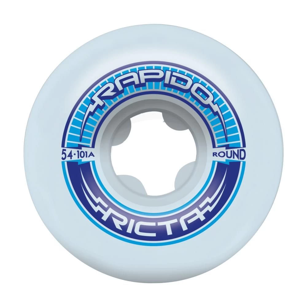 Ricta Rapido Round Skateboard Wheels - 54mm 101a