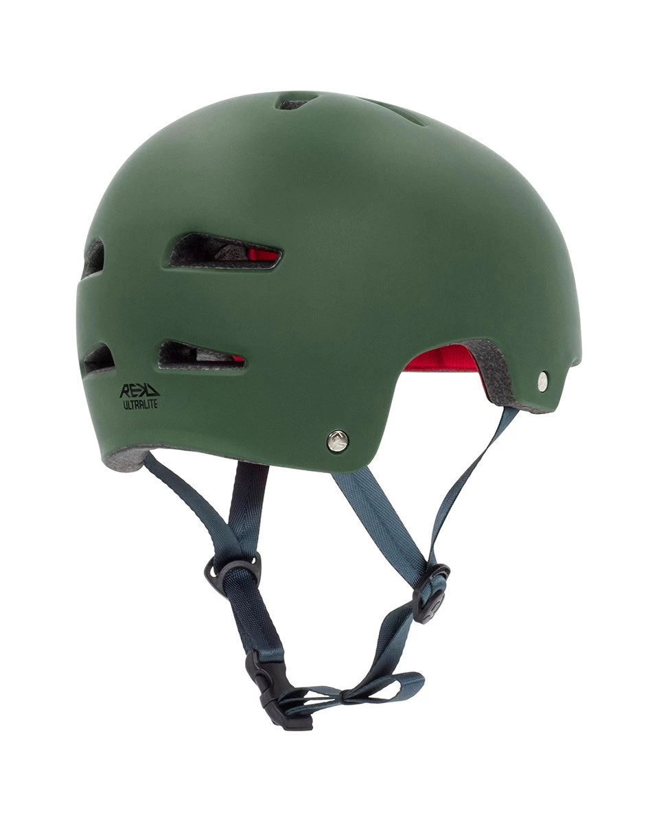 Rekd Ultralite In-Mold Helmet - Green - Image 2