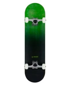 Rocket Double Dipped Black Skateboard - 8.0"