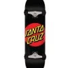 Santa Cruz Classic Dot Black Skateboard - 8.0"
